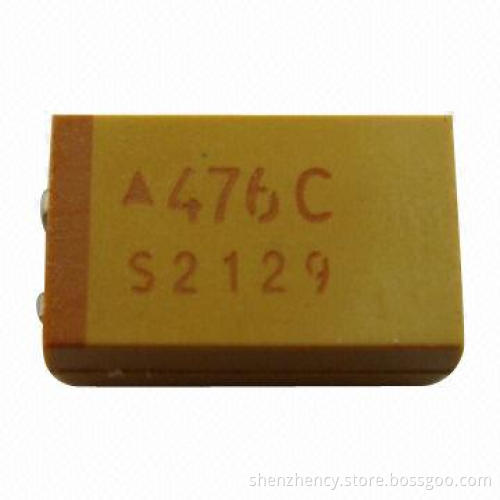 Tantalum capacitors, suitable for electric equipment, switches, communication devices and more